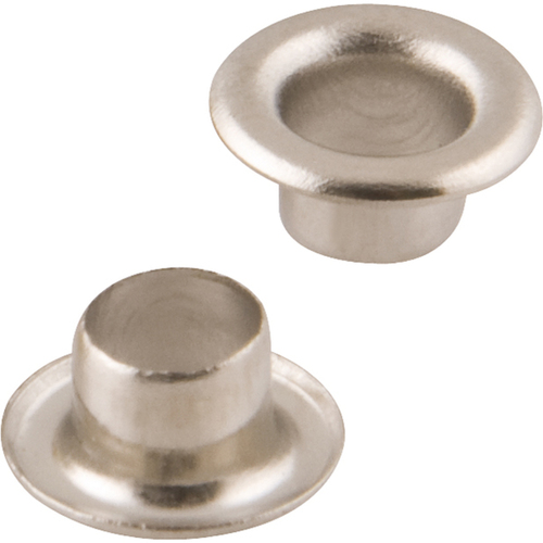 Ilhós metálico cromado pacote com 100 peças - 36.62.145.502 Ilhós metálico cromado pacote com 100 peças - 36.62.145.502