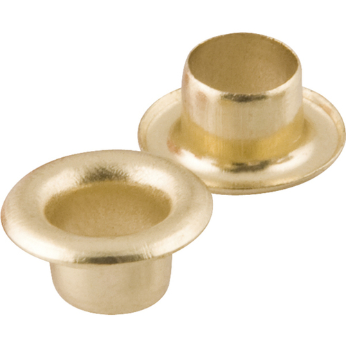 Ilhs metlico latonado pacote com 100 peas