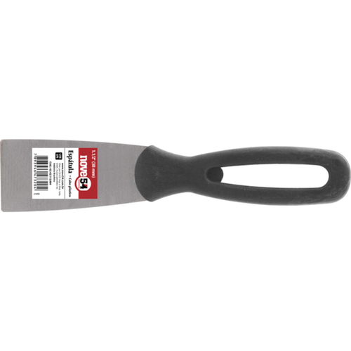 Esp�tula de a�o temperado 38 mm com cabo pl�stico