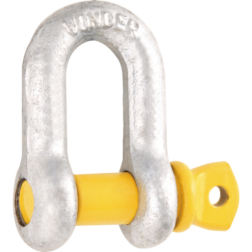 Manilha reta para cabo de a�o 1/4