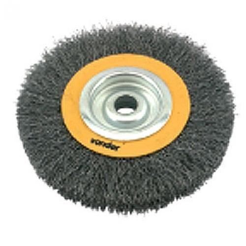 Escova de ao circular ondulada 6 x 1 x 5/8