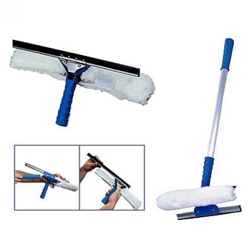 Rodo Combinado limpa vidros 25 cm 2 em 1 com cabo - CB250