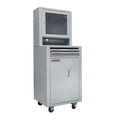 Rack fechado para computador com visor de acr�lico - RLL-89