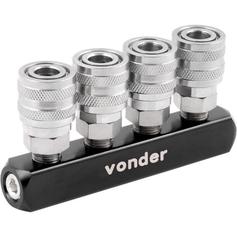 Engate r�pido qu�druplo para ar comprimido