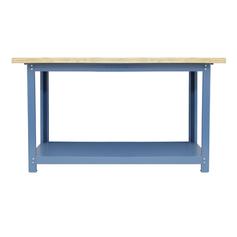 Bancada desmontvel tampo compensado pinus 1500 x 600 x 40 mm tampo inferior chapa