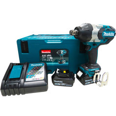 Chave de impacto a bateria 18V 5.0 Ah encaixe 3/4 com 2 baterias e maleta - DTW1001RTJ 