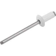 Rebite de repuxo 3,2 x 12 mm branco 312 c/ 1000 peas