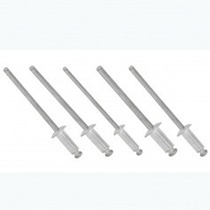Rebite de repuxo em alum�nio com 60 pe�as - 1777