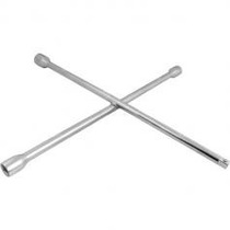 Chave de roda tipo cruz com adaptador para soquete 17 x 19 x 21 x �
