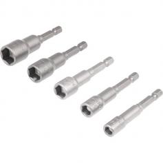 Jogo de soquetes magnticos em polegadas  a 1/2? com 5 peas