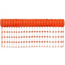 Tela tapume 1,2 x 50 m laranja