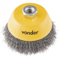 Escova de a�o tipo copo ondulada 6