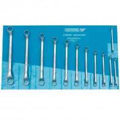 Jogo de chave estrela 6 a 32 mm ao cromo vandio com 12 peas - 2-12M