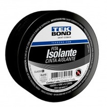 Fita isolante antichama 19 mm x 10 m preta