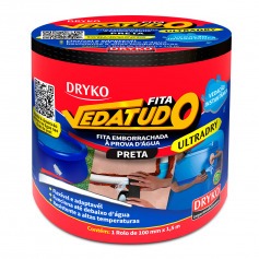 Fita adesiva reparadora uso geral 100 mm x 1,5 m -  Vedatudo Ultradry