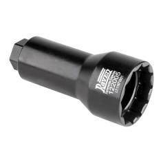 Soquete entrada 54,5 para porca de retenção do eixo de saída da transmissão - 122005 Soquete entrada 54,5 para porca de retenção do eixo de saída da transmissão - 122005