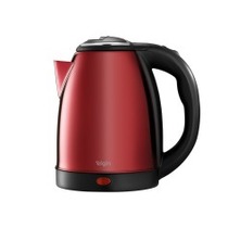 Chaleira el�trica inox 1,8L 1200W com desligamento autom�tico vermelha