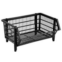 Cesto expositor pl�stico empilh�vel m�dio 41 x 27 x 57 cm - COMPT�
