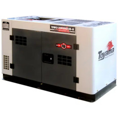 Gerador de energia 12,5 kva a diesel partida el�trica trif�sico 220V - TDWG12000SGE3D-N