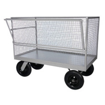 Carro plataforma fechado com tela - TM-63 Carro plataforma fechado com tela - TM-63