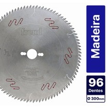 Disco de serra para madeira 300 x 30 mm com 96 dentes - LU3F 0300 Disco de serra para madeira 300 x 30 mm com 96 dentes - LU3F 0300