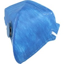 Máscara de proteção com válvula PFF2 RDV 2202 azul Máscara de proteção com válvula PFF2 RDV 2202 azul