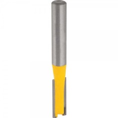 Fresa reta para acabamento sem rolamento com dentes de vídea 6 mm Fresa reta para acabamento sem rolamento com dentes de vídea 6 mm