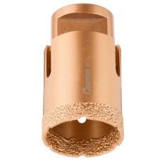 Serra copo diamantada 35 mm para esmerilhadeira rosca M14 Serra copo diamantada 35 mm para esmerilhadeira rosca M14