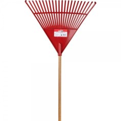 Vassoura pl�stica 22 dentes com cabo