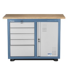 Bancada com 5 gavetas 1 prateleira e 1 porta - 2006