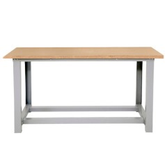 Bancada modular com tampo em compensado naval envernizado - 1600 CN2