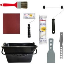 Kit para pintura com 7 pe�as - 0.969