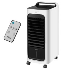 Climatizador de ar quente e frio display touch 5 em 1 com controle remoto - PCL10QF