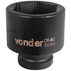 Soquete sextavado de impacto 60 mm encaixe 1