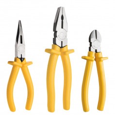 Jogo de alicates Universal Corte e Bico meia cana 3 peas - 43409/107