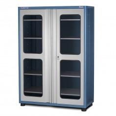 Armrio para ferramentas com 5 prateleiras e portas de vidro - AM-10