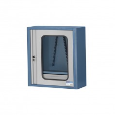 Armrio para ferramentas com 1 prateleira 2 gavetas e porta com visor de vidro - AR-3