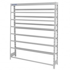 Estante metálica para 49 gavetas medidas diversas - EM49 Estante metálica para 49 gavetas medidas diversas - EM49