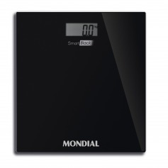 Balança digital para banheiro capacidade 150 kg Smart Black - BL-05 Balança digital para banheiro capacidade 150 kg Smart Black - BL-05