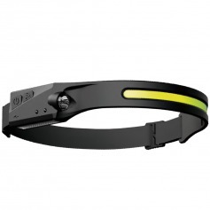 Lanterna de cabea LED COB Recarregvel 500 lmens - BOM-4003