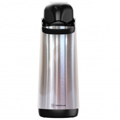 Garrafa térmica de pressão 1,8 litros Inox - Lúmina Garrafa térmica de pressão 1,8 litros Inox - Lúmina