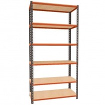 Estante desmontável 1000 x 450 x 1950 mm com 6 prateleiras - 40301 Estante desmontável 1000 x 450 x 1950 mm com 6 prateleiras - 40301