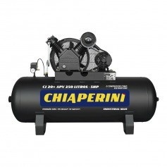 Compressor de ar 20 p�s 250L 5 hp 175 lbs trif�sico - CJ 20+ APV 250L
