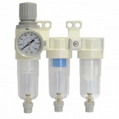 Filtro de ar regulador e purificador odontológico - CH TF-300 Filtro de ar regulador e purificador odontológico - CH TF-300