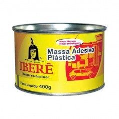 Massa plástica com catalisador 400 gramas branca Massa plástica com catalisador 400 gramas branca