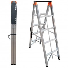 Escada Dobrvel Palito de alumnio 4 degraus - N24035517