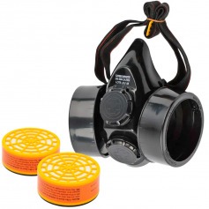 Respirador semifacial CG 306 com 2 cartuchos R 203 Respirador semifacial CG 306 com 2 cartuchos R 203