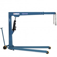 Guincho hidr�ulico 1 tonelada com prolongador rodas de poliuretano - MGH-1TPP