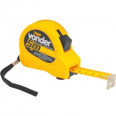 Trena com fita de ao 25 mm x 5 m com trava