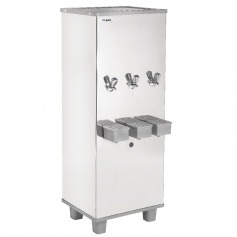 Bebedouro industrial de coluna 50 litros em a�o kromanox - LIC050